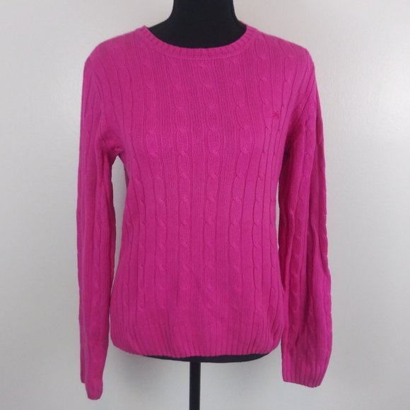 Lilly Pulitzer Sweaters - Lilly Pulitzer Silk Cashmere Cable Knit Sweater